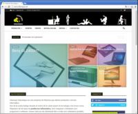 Web de la tienda Ciberspai Teknològica, dedicada a productos y servicios informáticos
